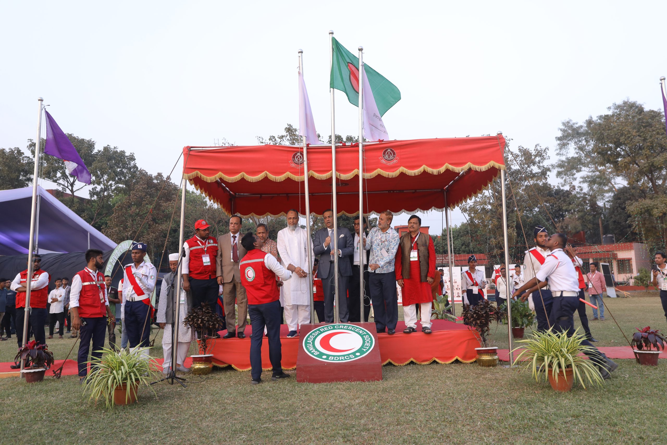 দেশ গঠনে অগ্রগামী ভূমিকা রাখবে রেড ক্রিসেন্টের ফ্রন্ট লাইনার যোদ্ধারা : ভূমি মন্ত্রী