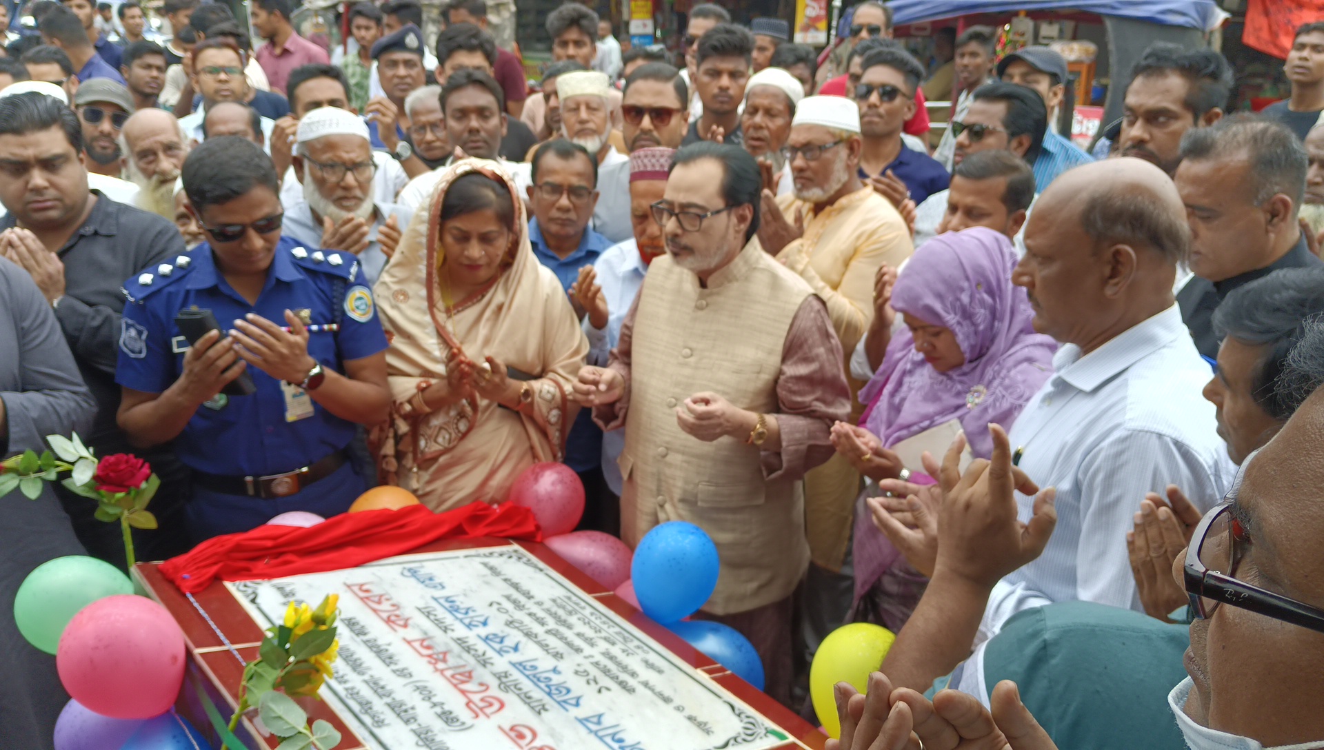 রাজাপুরে ১২৫ কোটি টাকা ব্যায়ে নির্মিত সড়কের উদ্বোধন