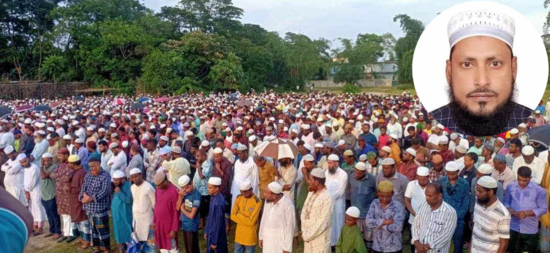 কোম্পানীগঞ্জের মাওঃ কাজী আমির উদ্দিনের জানাজা শেষে দাফন সম্পন্ন
