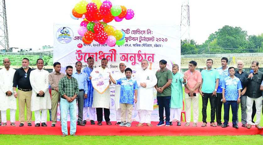 চট্টগ্রামে শেখ রাসেল একাডেমি কাপ ফুটবল শুরু: শোভনীয়া একাডেমর শুভ সূচনা