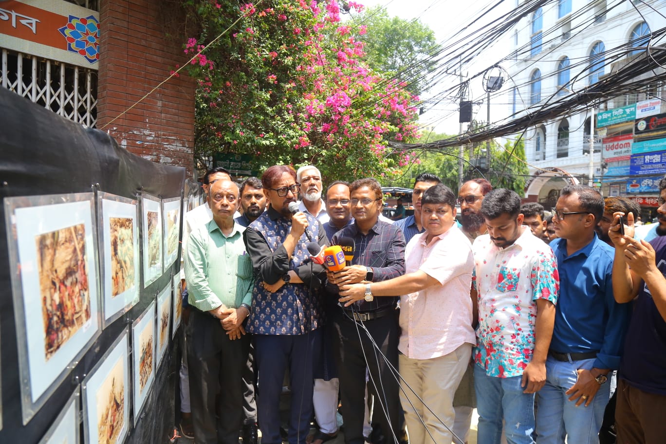 ১৯৯১ ঘূর্ণিঝড়ের চিত্র প্রদর্শনীতে সিটি মেয়র চট্টগ্রামে দশ লক্ষ গাছ রোপন করা হবে