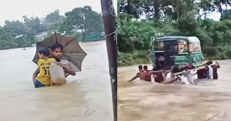 দেশের ২০ জেলায় বন্যা