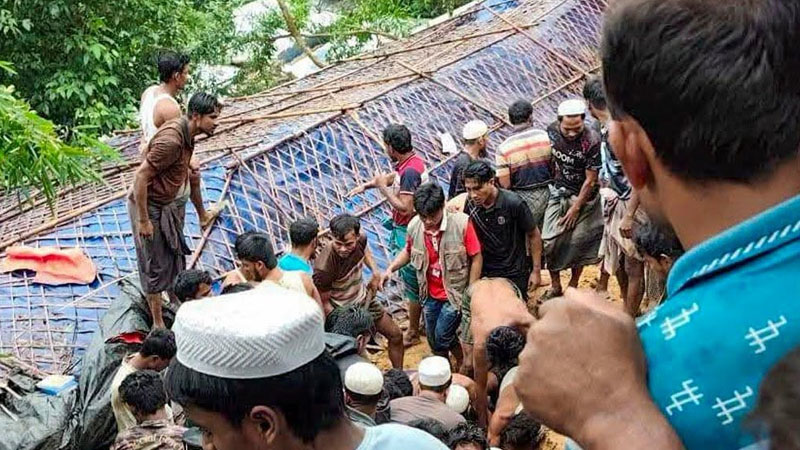 কক্সবাজারে পাহাড়ধসের ঘটনায় নিহত বেড়ে ৮